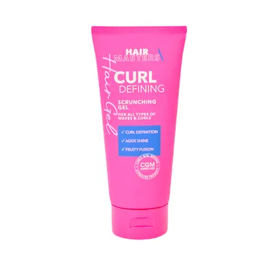 Action Hairmasters, Curl Defining Scrunching Gel (Żel do włosów podkreślający loki)