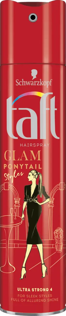 Schwarzkopf 3 Weather Taft Glam Styles Ponytail Hairspray (Lakier do włosów)