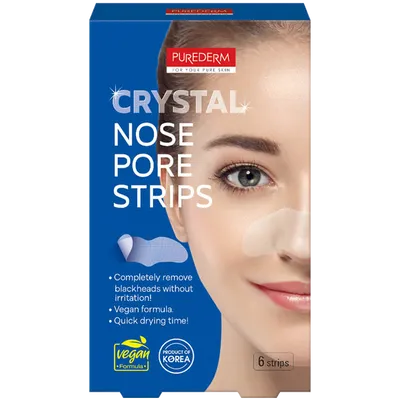 Purederm Crystal Nose Pore Strips (Oczyszczające plastry na nos)