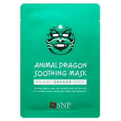 SNP Animal, Dragon Soothing Mask (Kojąca maska w płachcie `Smok`)