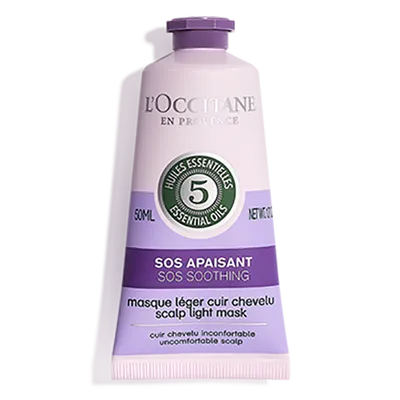 L'Occitane SOS Apaisant Masque Leger Cuir Chevelu (Maska do włosów S.O.S. `Ukojenie skóry głowy`)