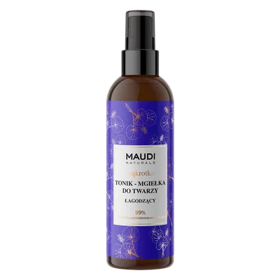 Maudi Naturals Wąkrotka, Łagodzący tonik-mgiełka do twarzy