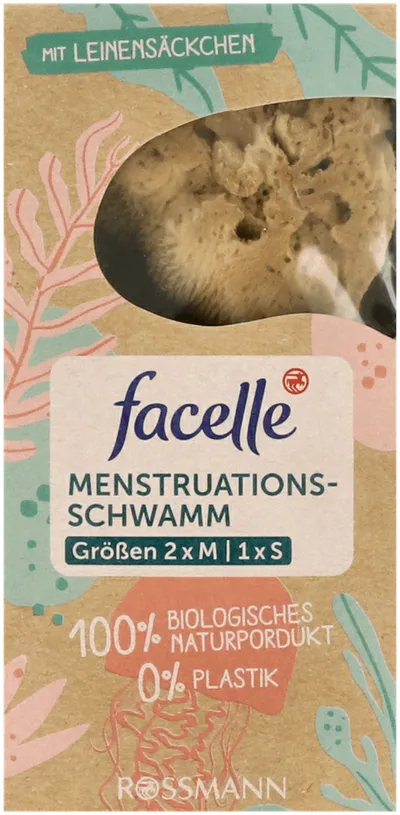 Facelle Gąbka menstruacyjna z Morza Śródziemnego