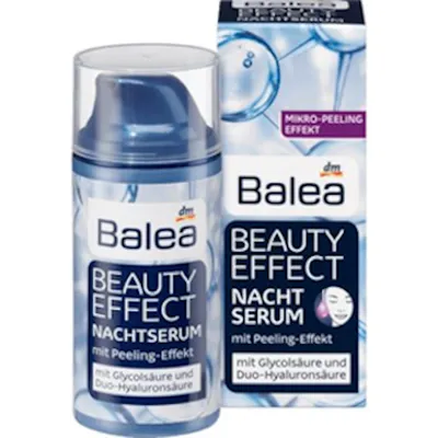 Balea Beauty Effect, Nacht-Serum (Upiekszajace serum na noc)
