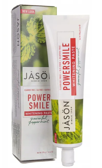 Jason Natural Power Smile Whitening Paste (Wybielająca pasta do zębów z miętą pieprzową)