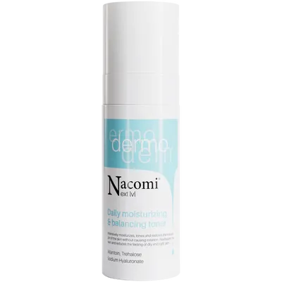 Nacomi Next Lvl Dermo, Daily Moisturizing & Balancing Toner (Tonik do skóry suchej i wrażliwej)