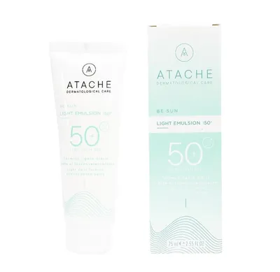 Atache Be Sun Light Emulsion SPF50 (Lekka emulsja przeciwsłoneczna do twarzy SPF50)