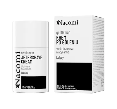 Nacomi Gentleman, Kojący krem po goleniu