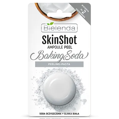 Bielenda Skin Shot Ampoule Peel Baking Soda (Peeling - pasta)
