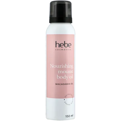 Hebe Cosmetics, Nourishing Mousse Body Oil (Odżywczy olejek-pianka do ciała)