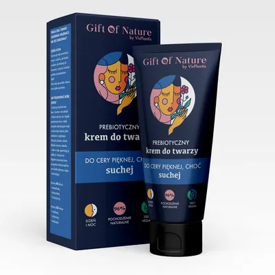 Gift of Nature Prebiotyczny krem do twarzy do cery pięknej, choć suchej
