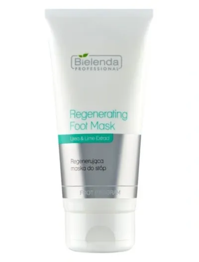 Bielenda Professional Foot Program, Regenerating Foot Mask Urea & Lime Extract (Regenerująca maska do stóp `Mocznik & ekstrakt z limonki`)