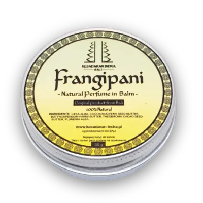 Kesadaran Indra Bali Frangipani Natural Perfume in Balm (Naturalne perfumy w postaci twardego masła)