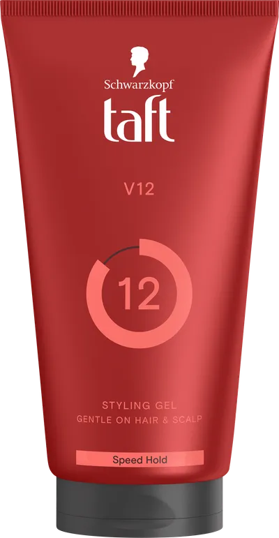 Schwarzkopf Taft Looks, V12 Power Gel Speed Hold (Błyskawiczny żel do włosów)
