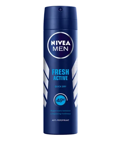 Nivea Men, Fresh Active, Antyperspirant w sprayu