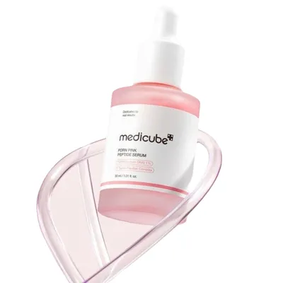 Medicube PDRN, Pink Peptide Serum (Ujedrniające różowe serum peptydowe)