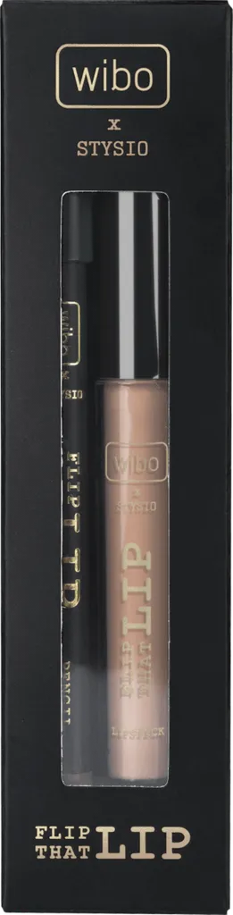 Wibo Wibo x Stysio, Lip Kit Flit That Lip (Zestaw kosmetyków do ust: konturówka i pomadka w płynie)