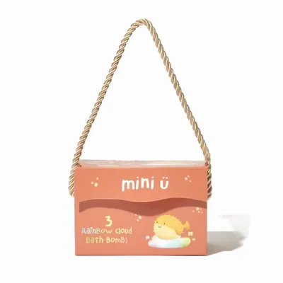Mini-U Rainbow Cloud Bath Bombs (Tęczowe  chmurki do kąpieli dla dzieci)