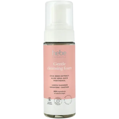 Hebe Cosmetics, Gentle Cleansing Foam (Łagodna pianka oczyszczająca do twarzy)
