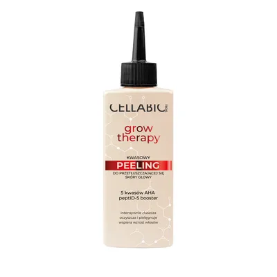 Cellabic Grow Theraphy, Kwasowy peeling do przetłuszczającej się skóry główy