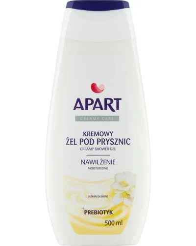 Apart Creamy Care, Kremowy żel pod prysznic nawilżenie `Jaśmin + prebiotyk`