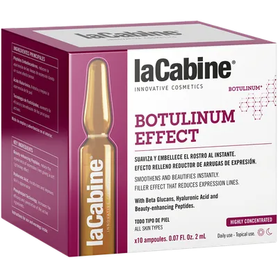 La Cabine Botulinum Effect Ampoules (Ampułki do twarzy z efektem wypełniaczy)