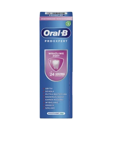 Oral-B Pro-Expert, Enamel Shield (Zęby Wrażliwe, Pasta do zębów)