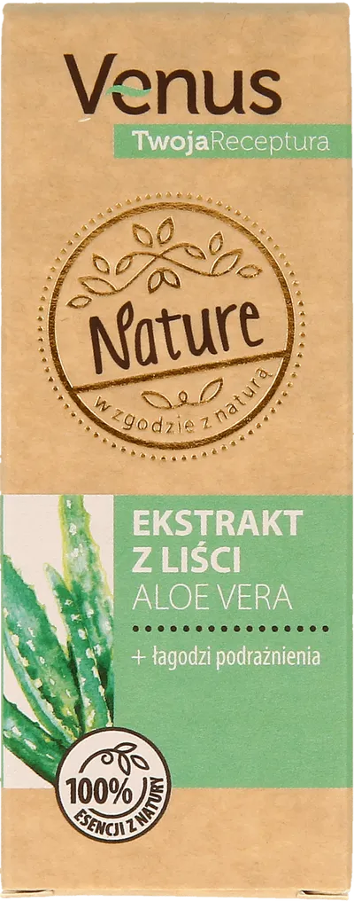 Venus Nature, Twoja Receptura, Ekstrakt z liści Aloe Vera
