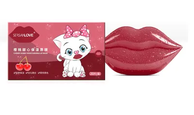 Sersanlove Cherry Lip Mask (Hydrożelowe płatki na usta z wyciągiem z wiśni)