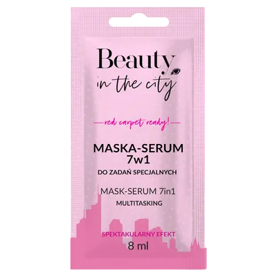 Beauty in the City Red Carpet Ready! Mask-serum 7 in 1 Multitasking (Maska-serum 7w1 do zadań specjalnych)