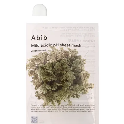 Abib Jericho Rose Fit Mild Acidic pH Sheet Mask (Nawilżająca maska w płachcie z ekstraktem z róży jerychońskiej)