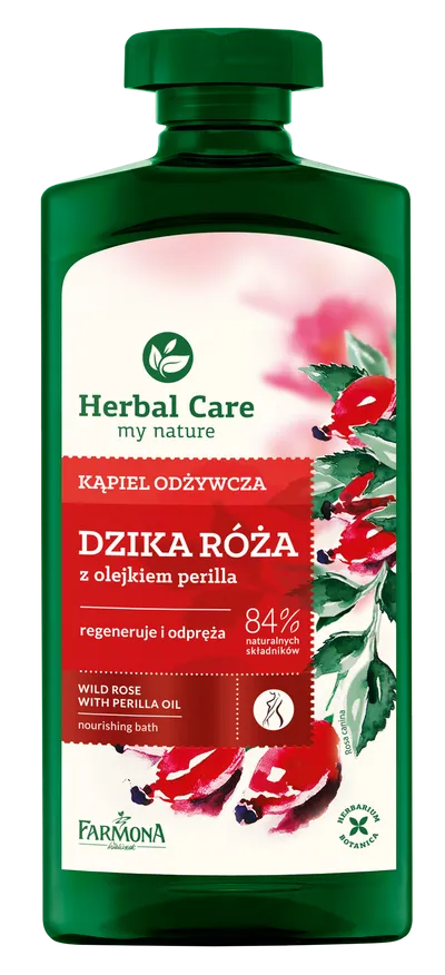 Herbal Care Kąpiel odżywcza `Dzika róża z olejkiem perilla`