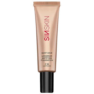 SinSkin Must.Have, Longwear Mattifying Foundation SPF 25 (Fluid matująco-kryjący)