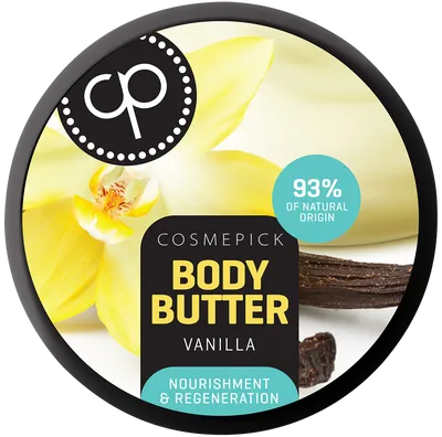 Cosmepick Vanilla , Nourishment & Regeneration Body Butter (Masło do ciała odżywczo-regenerujące `Wanilia`)