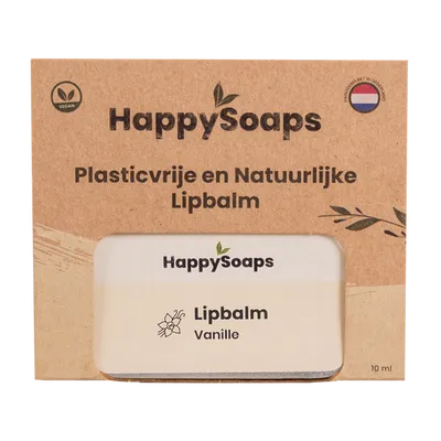 HappySoaps Lipbalm Vanille (Balsam do ust `Wanilla`)