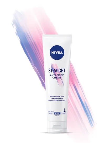 Nivea Straight Anti-frizz Creme (Krem do włosów wygładzający)