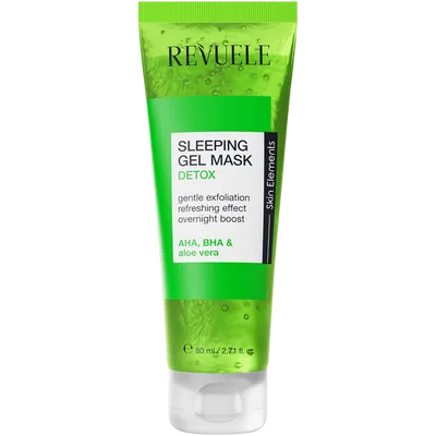 Revuele Skin Elements, Detox Sleeping Gel Mask (Żelowa oczyszczająca maska na noc)