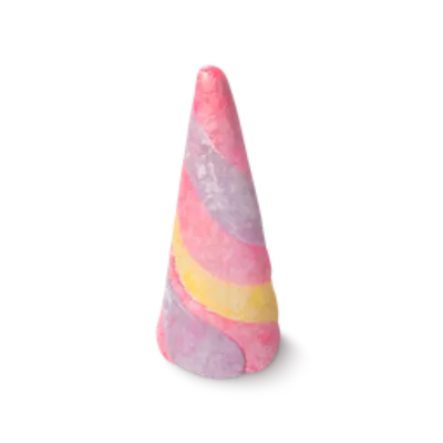 Lush Unicorn Horn, Bubble Bar (Bąbelkowa kostka do kąpieli)