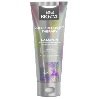 L'biotica Biovax Color Recovery Therapy, Regeneracja i Odbudowa, Ochrona koloru, Szampon do włosów koloryzowanych