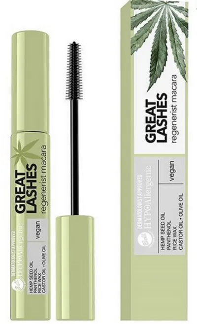Bell HYPOAallergenic, Great Lashes Regenerist Mascara (Regenerujący tusz do rzęs ` Efekt multi rzęs`)