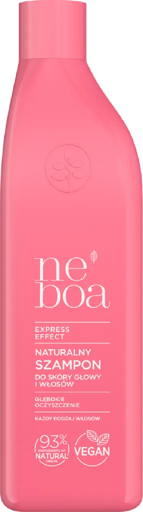 Neboa Express Effect, Naturalny szampon do skóry głowy i włosów