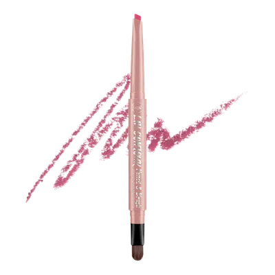 J.Cat Beauty Lip Contour, Pencil & Brush (Automatyczna konturówka do ust z pędzelkiem)