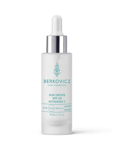 Berkovicz Tatra Cosmetics Sun Drops SPF 50, Serum ochronne z witaminą C