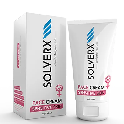 Solverx Sensitive Skin, Krem do twarzy przeznaczony do skóry wrażliwej