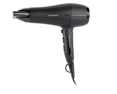 SilverCrest Suszarka do włosów z jonizacją i czujnikiem dotykowym 2300 W