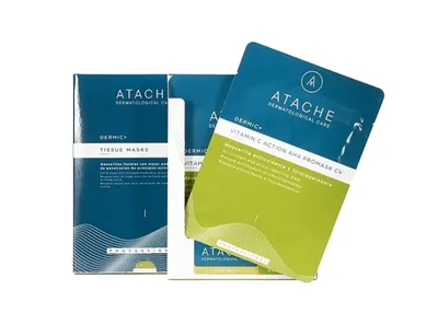Atache Vital Promask Vitamin C Action AHA, Face Mask (Celulozowa maska ​​do twarzy z witaminą C)