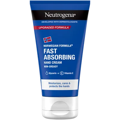 Neutrogena Formuła Norweska, Fast Absorbing Hand Cream (Szybko wchłaniający się krem do rąk o lekkiej konsystencji (nowa formuła))