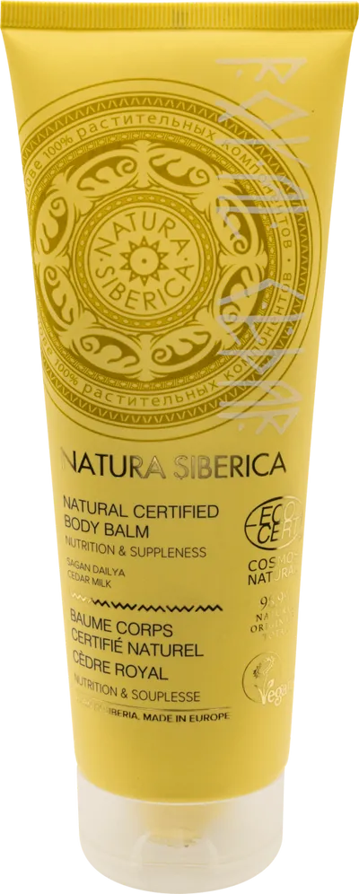 Natura Siberica Natural Certified Body Balm Nutrition & Suppleness (Balsam do ciała `Królewski cedr`)