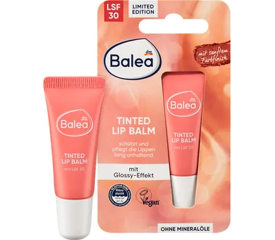 Balea Tinted Lip Balm SPF 30 (Koloryzujący balsam do ust)