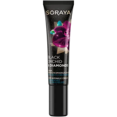 Soraya Black Orchid & Diamonds, Krem przeciwzmarszczkowy pod oczy i na powieki